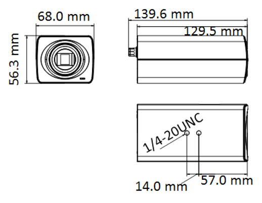海康威视DS-U32T1080P USB枪机款摄像机（长焦镜头）海康摄像头 海康4G摄像头