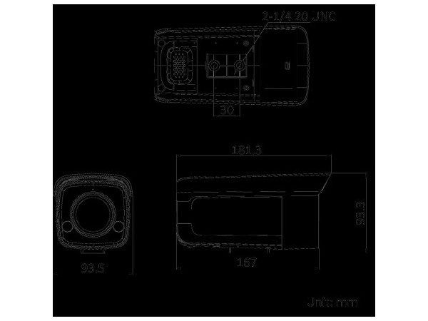 海康威视DS-2CD3T87WDA3-LS臻全彩智能警戒800万筒型网络摄像机 海康摄像头 家用摄像头