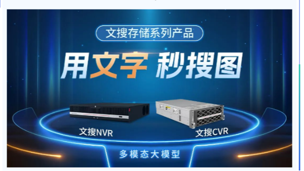 多模态大模型产品亮相，海康威视发布文搜存储系列产品
