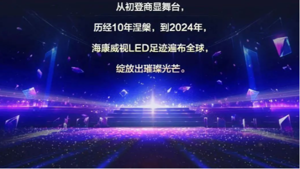 用这5个词，总结海康威视LED的2024！
