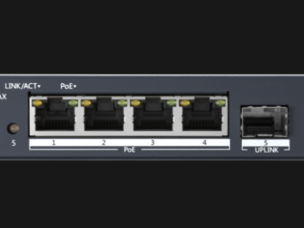 桌面式千兆高功率PoE交换机